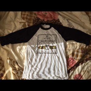 California 3/4 baseball tee - BRAND NEW